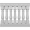 Ekena Millwork Fiberthane Oxford Balustrade Railing Kit, Style N (7 1/2" On-Center Spacing to Pass 4" Sphere Code) BALK42X048OXN - alternate 1